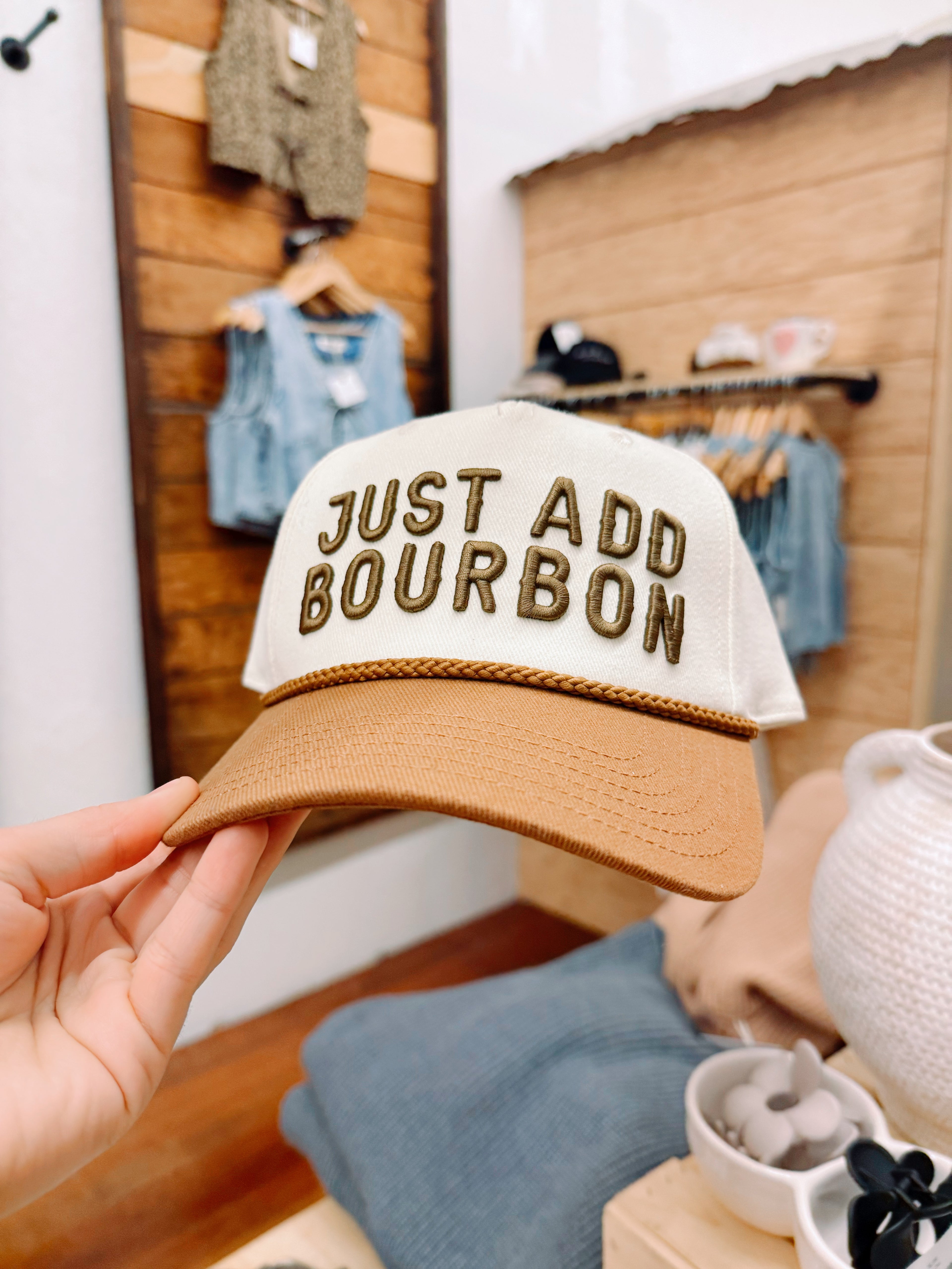 Just Add Bourbon Hat